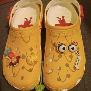 Mens Size 12 CROCS X McDonalds Birdie Clog Brand New Limited Edition